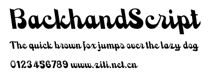 BackhandScript.ttf