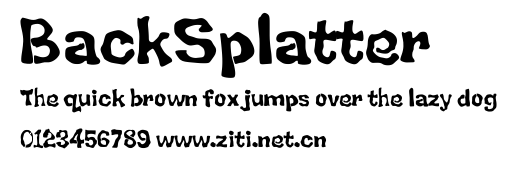 BackSplatter.ttf