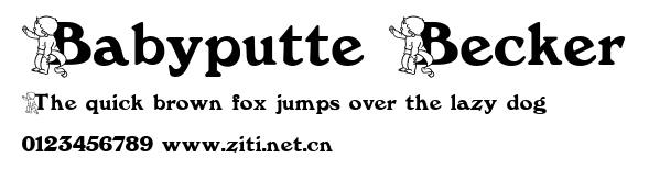 Babyputte Becker.ttf