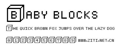 Baby blocks.ttf