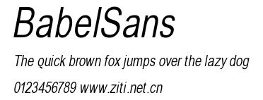 BabelSans.ttf