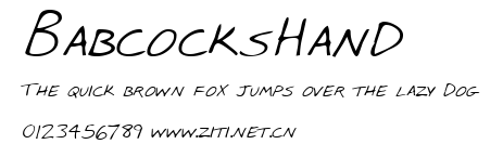 BabcocksHand.ttf