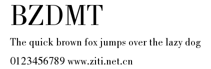 BZDMT.ttf