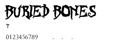 BURIED BONES.ttf
