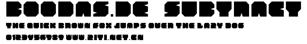 BOODAS.DE | Subtract.ttf