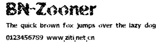BN-Zooner.ttf字體轉換器圖片