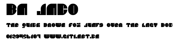 BN JNCO.ttf字體轉換器圖片