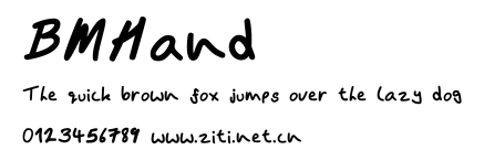 BMHand.ttf