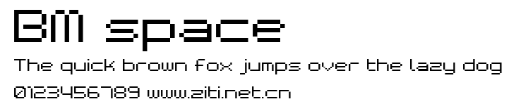 BM space.ttf字體轉換器圖片