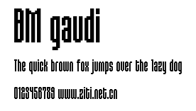 BM gaudi.ttf