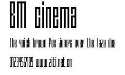 BM cinema.ttf