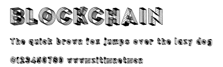 BLOCKCHAIN.ttf字體轉換器圖片
