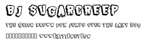 BJ SUGARCREEP.ttf字體轉換器圖片
