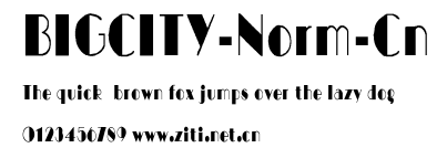 BIGCITY-Norm-Cn.ttf