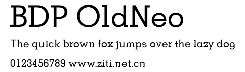 BDP OldNeo.ttf字體轉換器圖片