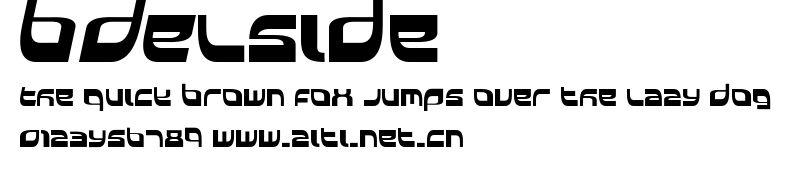 BDElside.ttf字體轉換器圖片