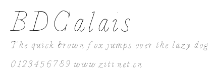 BDCalais.ttf