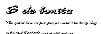 B de bonita.ttf