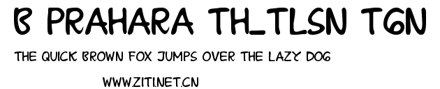 B Prahara TH_Tlsn Tgn.ttf