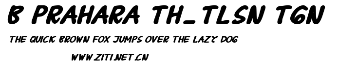 B Prahara TH_Tlsn Tgn.ttf