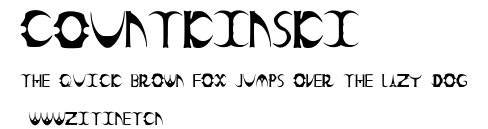 countkinski.ttf字體轉換器圖片
