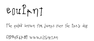 coulant.otf字體轉換器圖片
