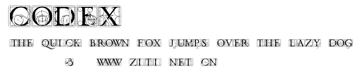 codex.ttf字體轉換器圖片