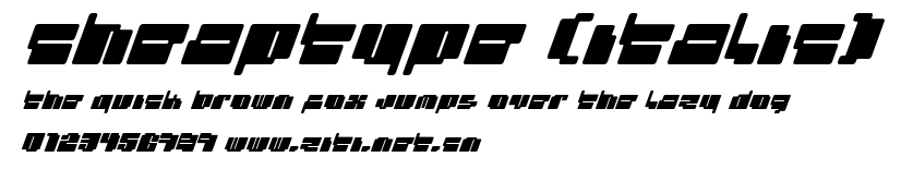cheaptype (italic).ttf
