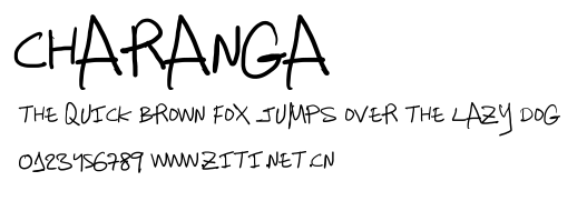 charanga.ttf字體轉換器圖片