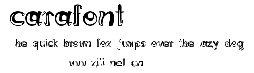 carafont.ttf字體轉換器圖片
