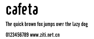 cafeta.ttf字體轉換器圖片