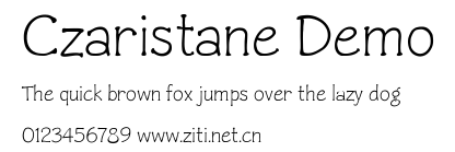 Czaristane Demo.ttf