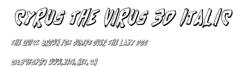 Cyrus the Virus 3D Italic.ttf