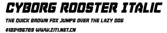 Cyborg Rooster Italic.ttf