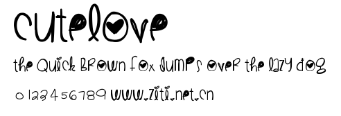 CuteLove.ttf