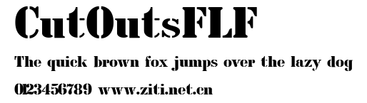 CutOutsFLF.ttf