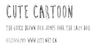 Cute Cartoon.ttf