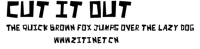 Cut It Out.ttf
