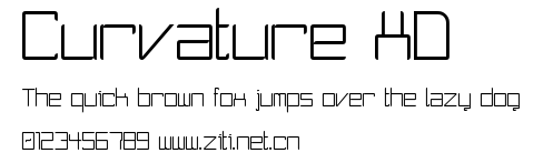 Curvature XD.ttf