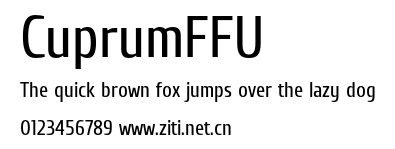 CuprumFFU.otf字體轉換器圖片