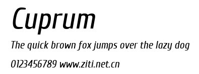 Cuprum.ttf字體轉換器圖片