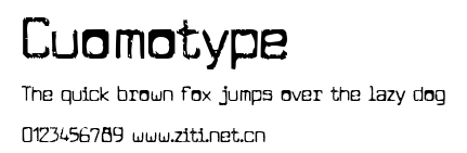 Cuomotype.ttf