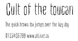 Cult of the toucan.ttf
