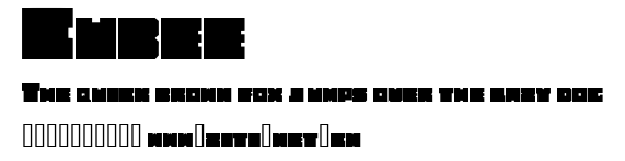 Cubee.ttf字體轉換器圖片