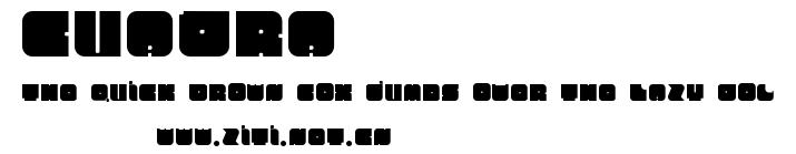 Cuadra.ttf字體轉換器圖片