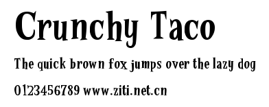 Crunchy Taco.ttf