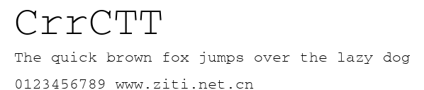 CrrCTT.ttf字體轉換器圖片