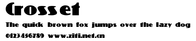 Crosset.ttf