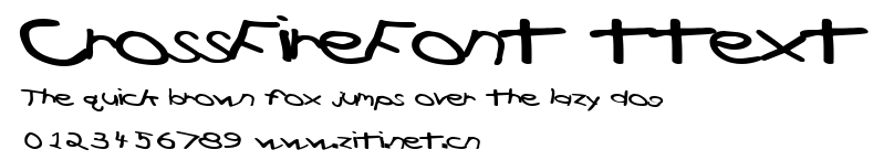 CrossFireFont ttext.ttf字體轉換器圖片