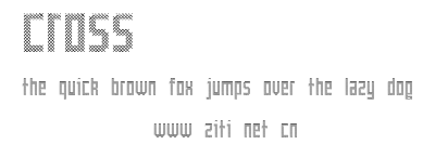 Cross.ttf字體轉換器圖片